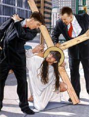 <span class="hs1">Station III - Jesus Falls For The First Time</span>